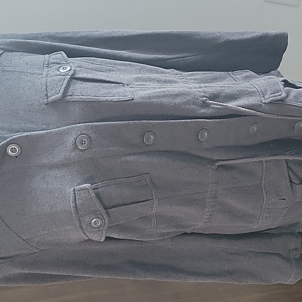 Torrid 0x Lightweight Gray Cargo Jacket - image 7